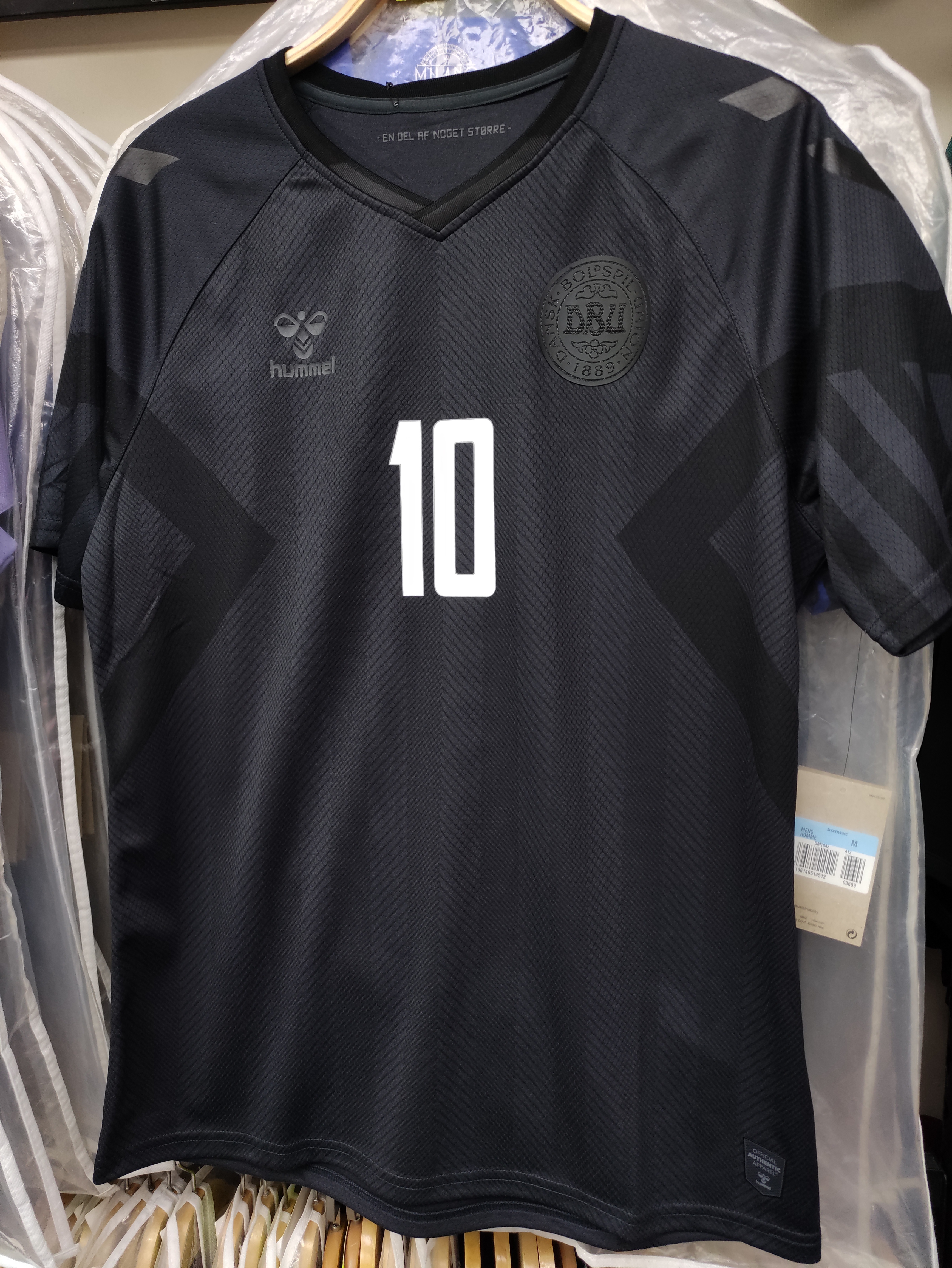 2022世界杯丹麥國家隊二客艾歷臣球衣