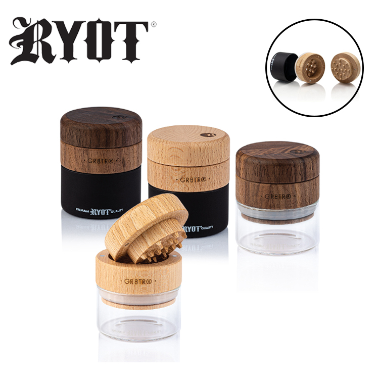 美國Ryot「 Beech Wood GR8TR Grinder木頭研磨器 」
