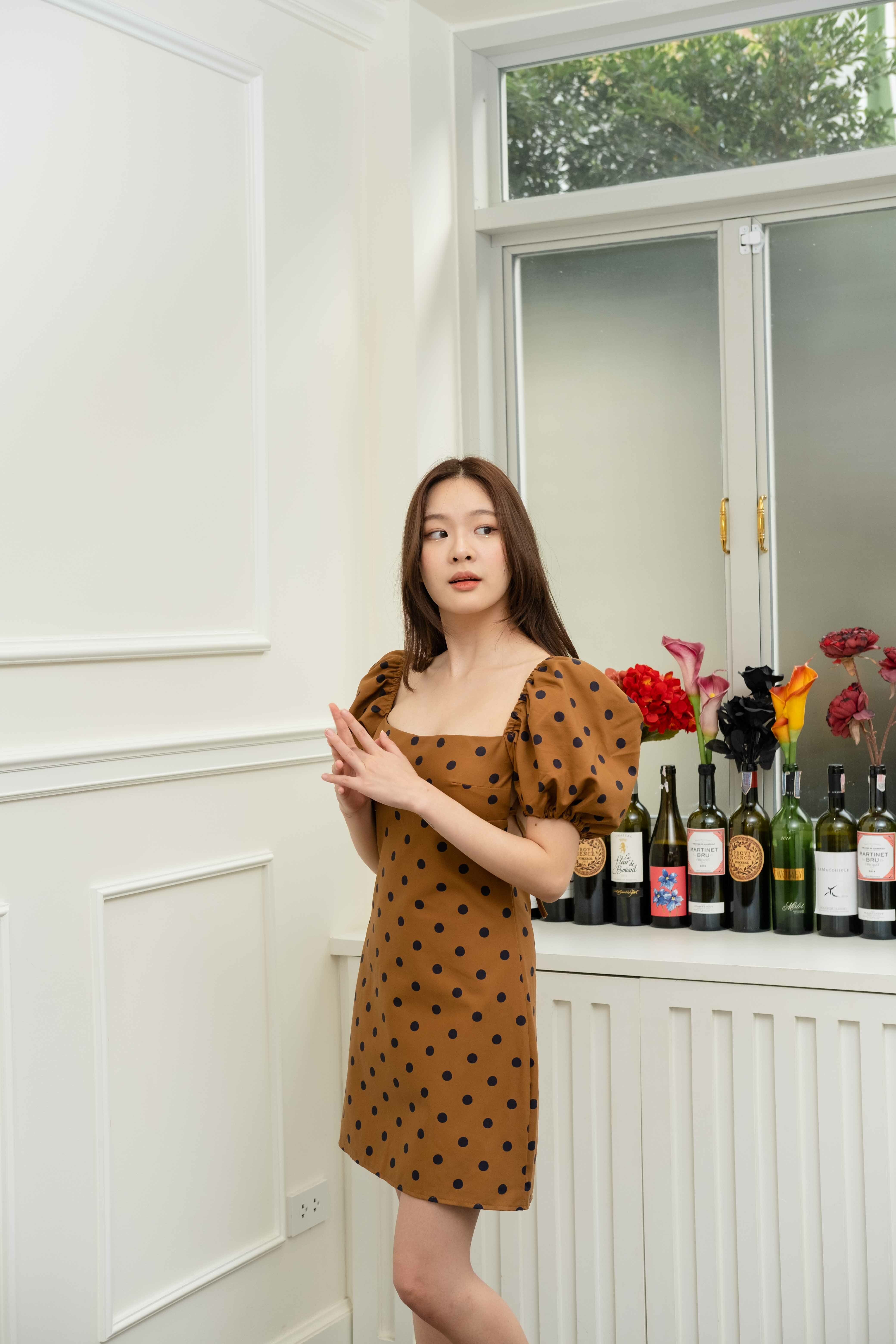Honey Polka Dot Dress