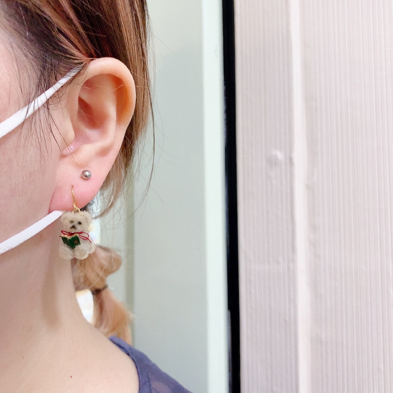 Ayatorie 熊仔與眼鏡耳環