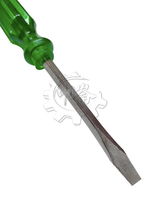 ＊中崙五金【附發票】台灣製造 青膠柄 貫通一字起子 4吋 / 6吋 / 8吋 / 10吋 / 12吋 螺絲起子 打擊起子