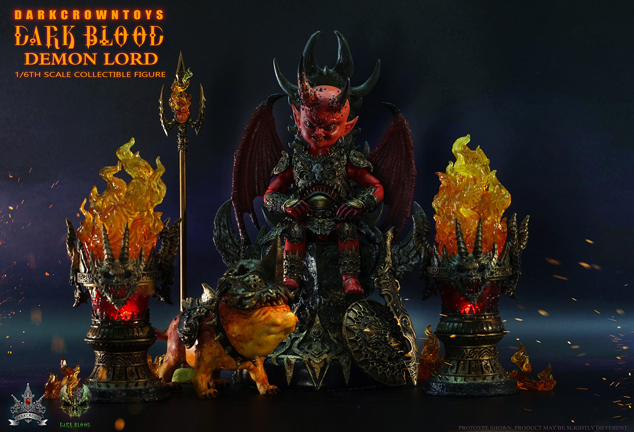 暗黑王冠 : 1/6 Dark Blood 05 Demon Lord (No Bonus Part) Darkcrown Toys