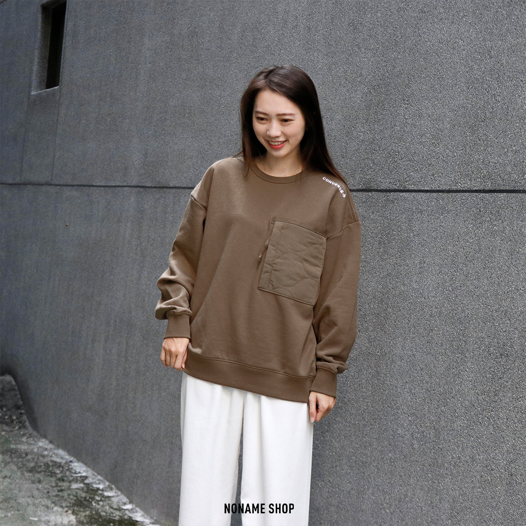 CONVERSE 經典 大口袋 Logo 大學TEE 兩色 (男款)