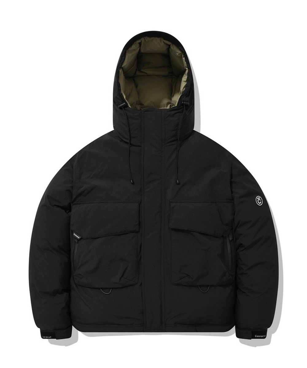 COVERNAT  RDS Utility 防潑水 羽絨外套 大衣 黑色