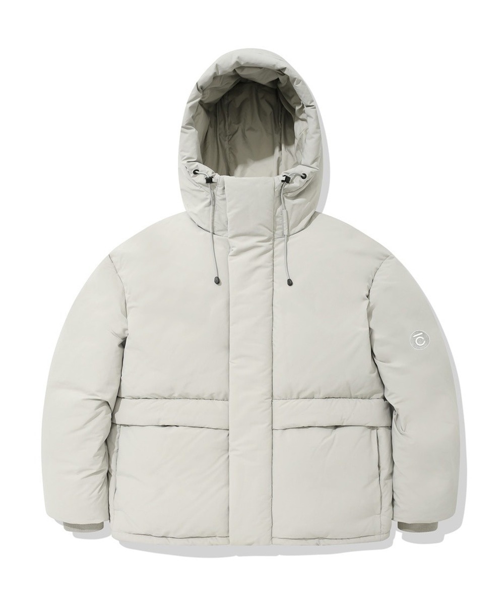 COVERNAT  蓬鬆羽絨外套 派克 大衣 灰色