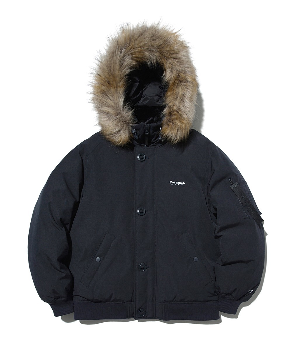 COVERNAT  Wolverine 短款 羽絨外套 海軍藍