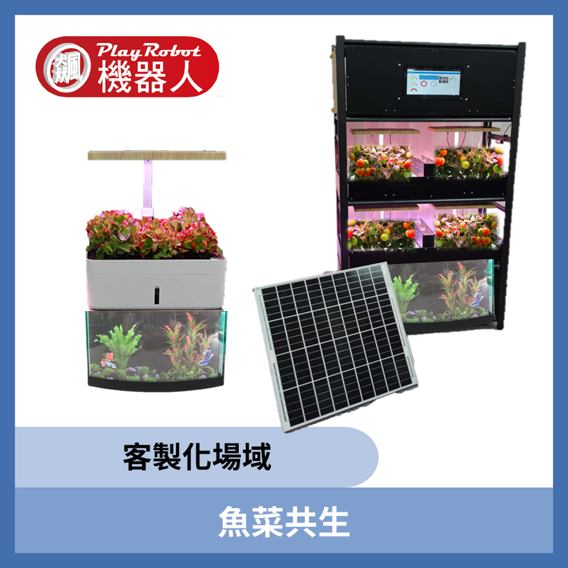 物聯網(IoT) 魚菜共生 客製場域