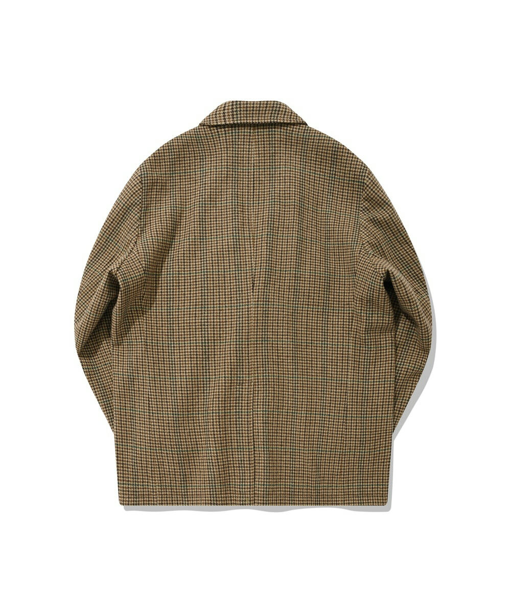 COVERNAT 羊毛 舒適 夾克外套 大衣 棕色