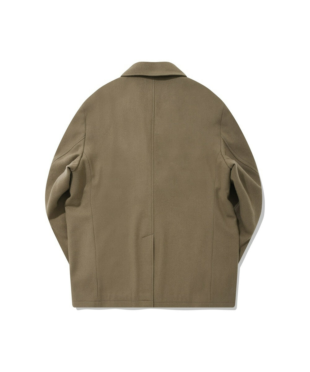 COVERNAT 羊毛 舒適 夾克外套 大衣 米色