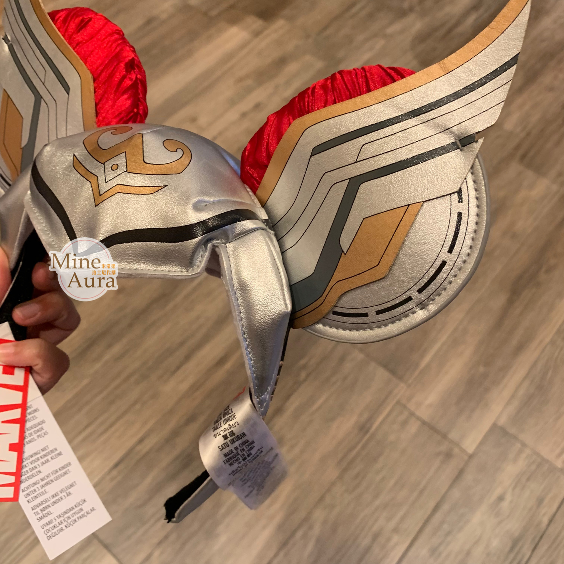 雷神索爾 Thor 米奇耳朵造型 髮圈 髮箍 漫威 Marvel -香港迪士尼樂園