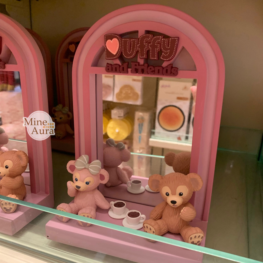 達菲 Duffy 雪莉玫 ShellieMay 造型桌鏡 擺飾品 -香港迪士尼樂園