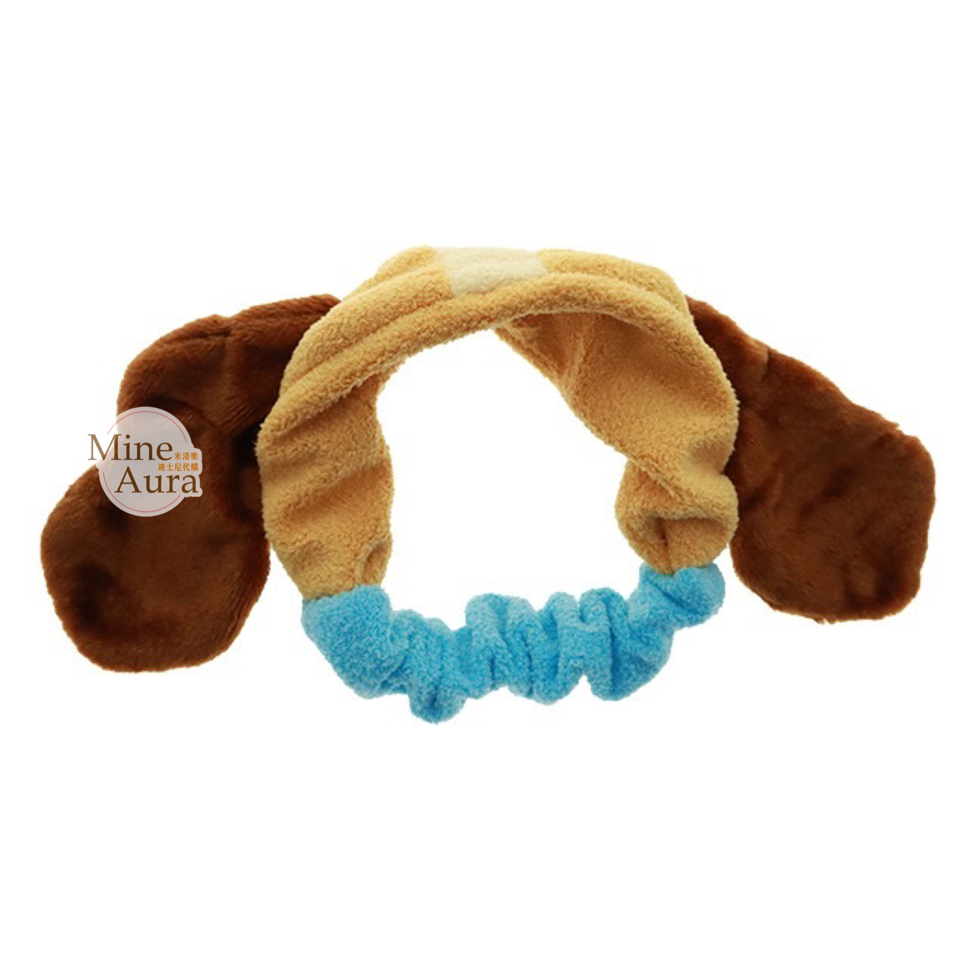 (現貨) 小姐 Lady 絨毛 立體耳朵造型 髮帶 洗臉髮帶 小姐與流氓 Lady and the Tramp -香港迪士尼樂園