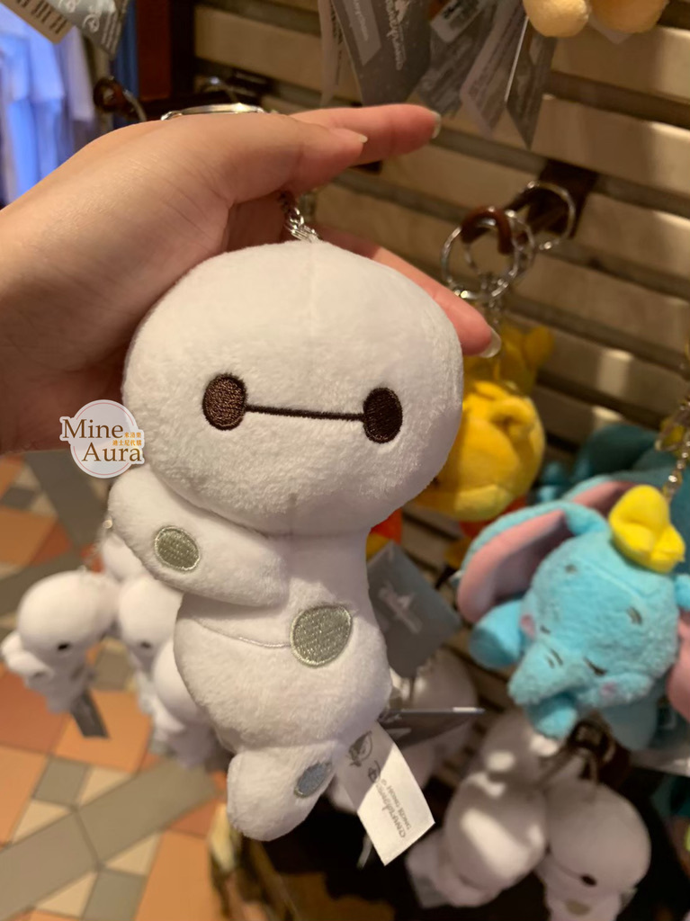 杯麵 Baymax 笑臉 笑顏 笑咪咪 絨毛 鑰匙圈 吊飾 大英雄天團 Big Hero 6 -香港迪士尼樂園