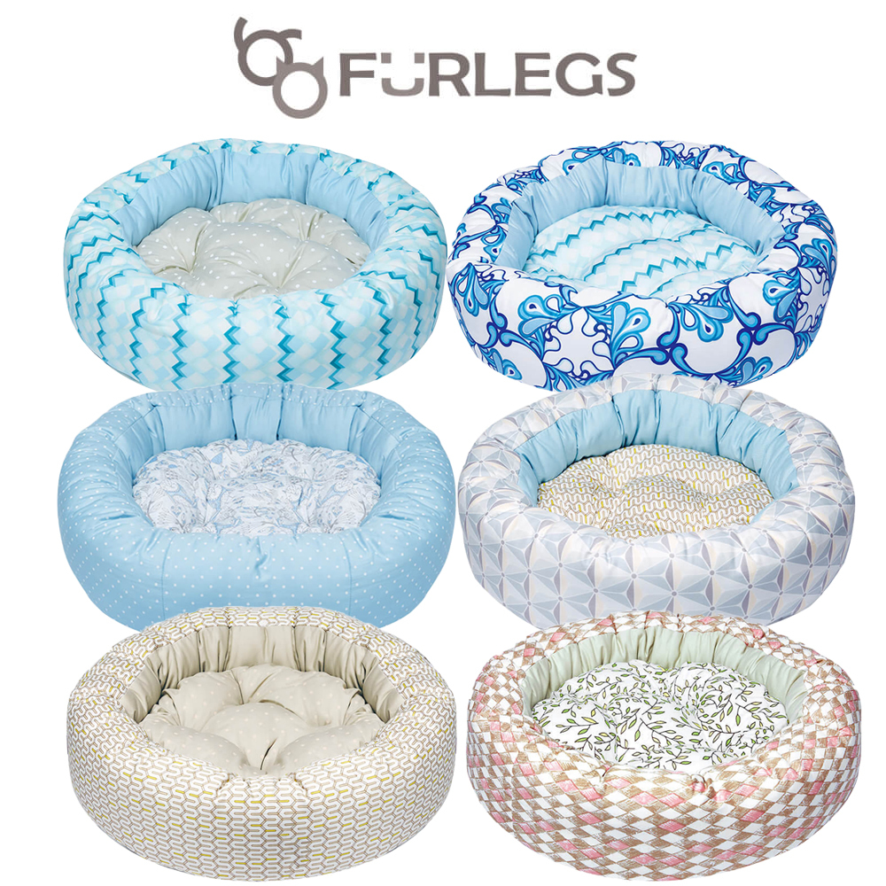 【FURLEGS伏格】甜甜圈寵物床寵物睡窩 內墊可替換 20吋/26吋