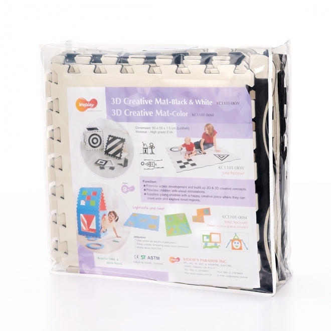 Weplay 創意遊戲墊-黑白