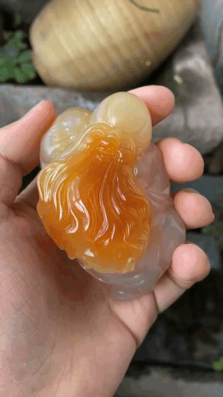 瑪瑙壽星公,天然瑪瑙