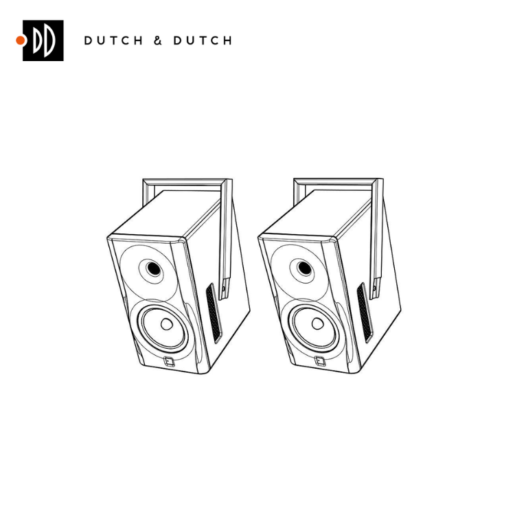 Dutch & Dutch 8c U bracket (1隻)