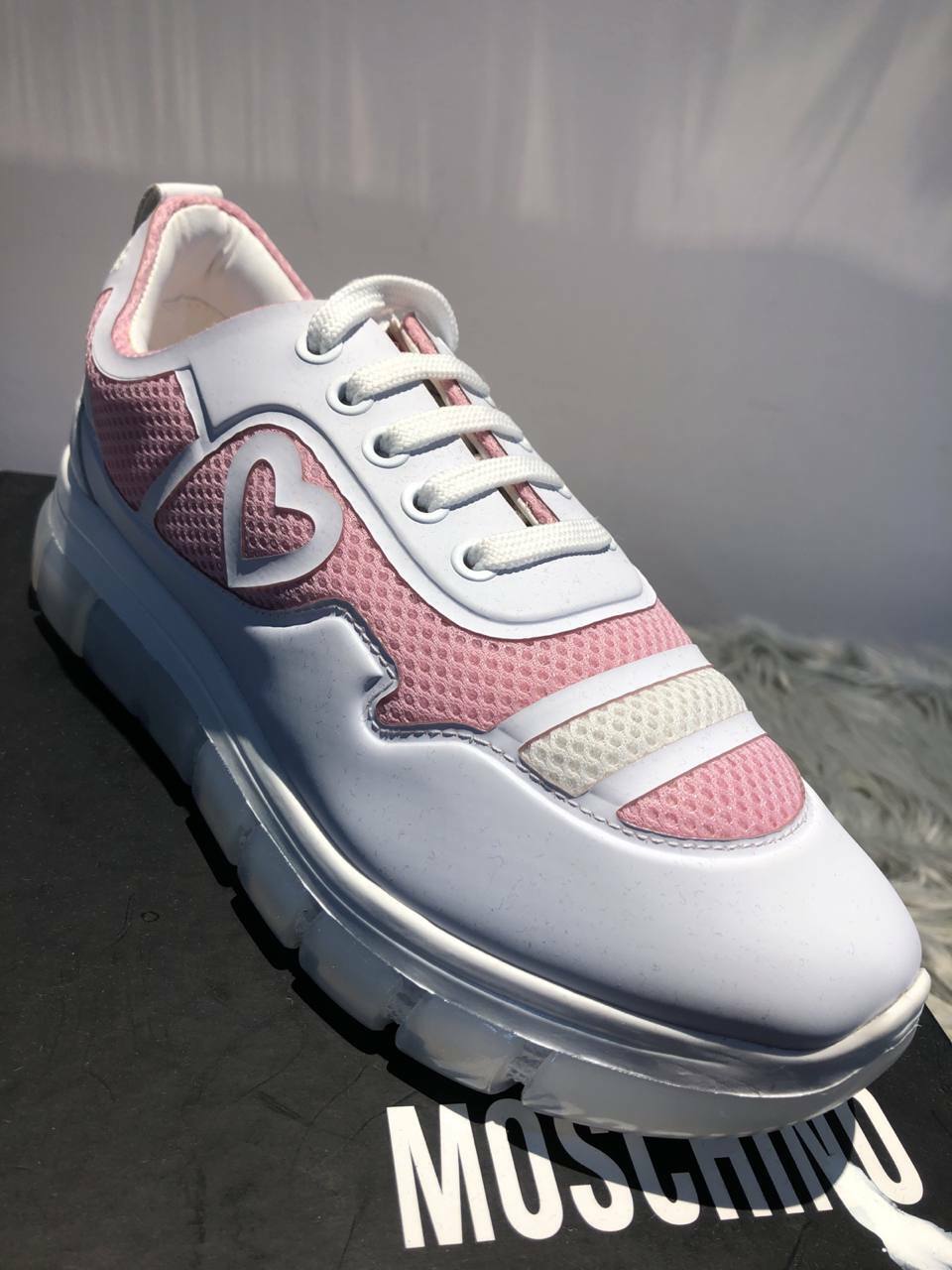 [S] LOVE MOSCHINO SNEAKERS, FU+BI/VIT.BI,38, ART , JA15225G0AJS160A (SLM77)