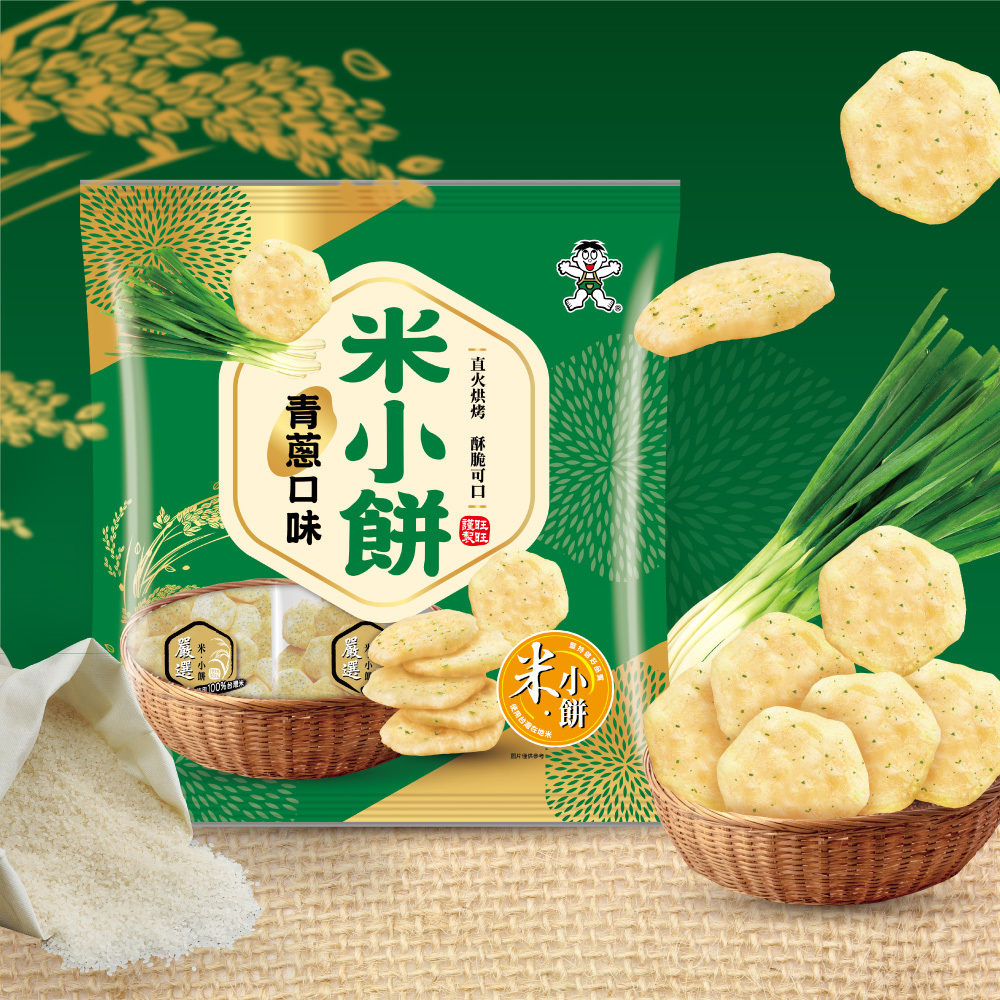 米小餅 青蔥口味 160g