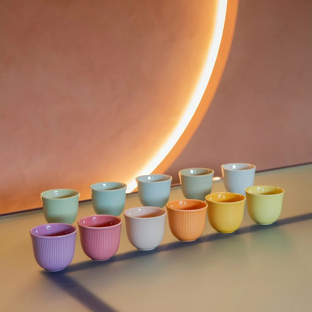 【Hook's嚴選】LOVERAMICS 愛陶樂 | 粉彩條紋杯150ml (多色可選)