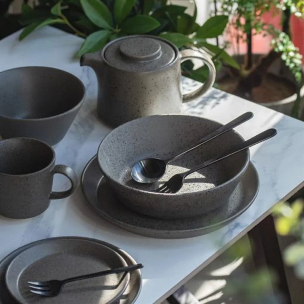 【Hook's嚴選】LOVERAMICS 愛陶樂 | 石岩系列 - 餐盤 (多尺寸可選)