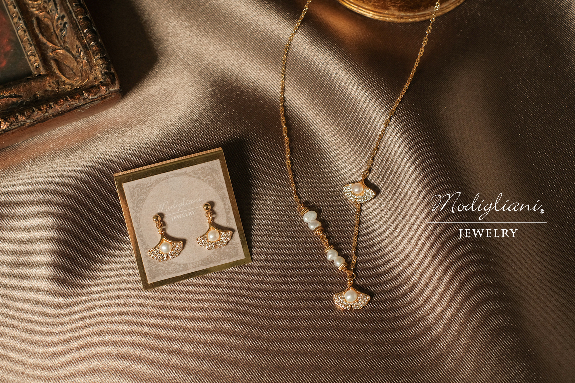 黃銅飾品,黃銅,銀杏,百搭,花草,氣質,18K金,天然珍珠,仙女,鋯石,耳環