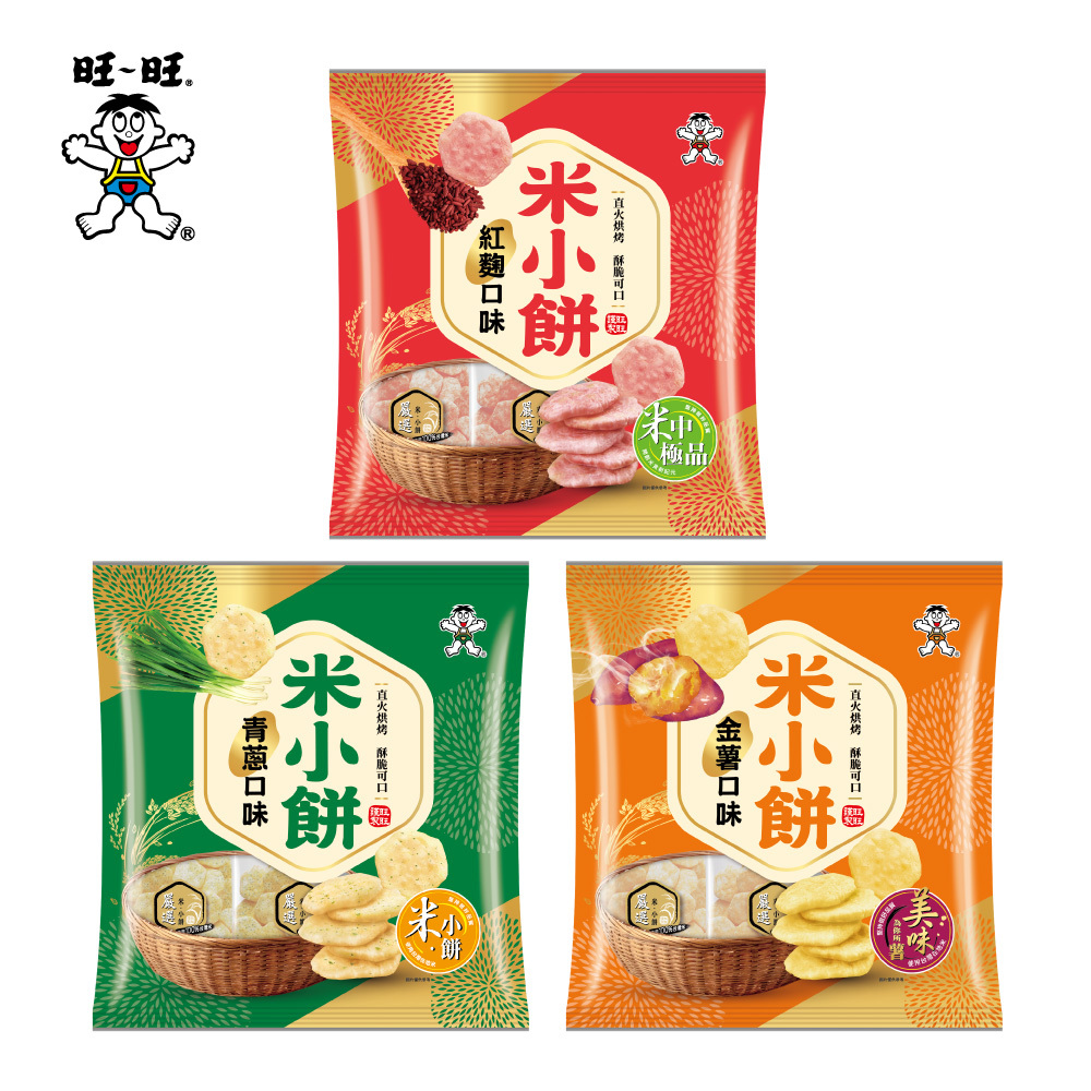 米小餅系列 紅麴/青蔥/金薯 160g