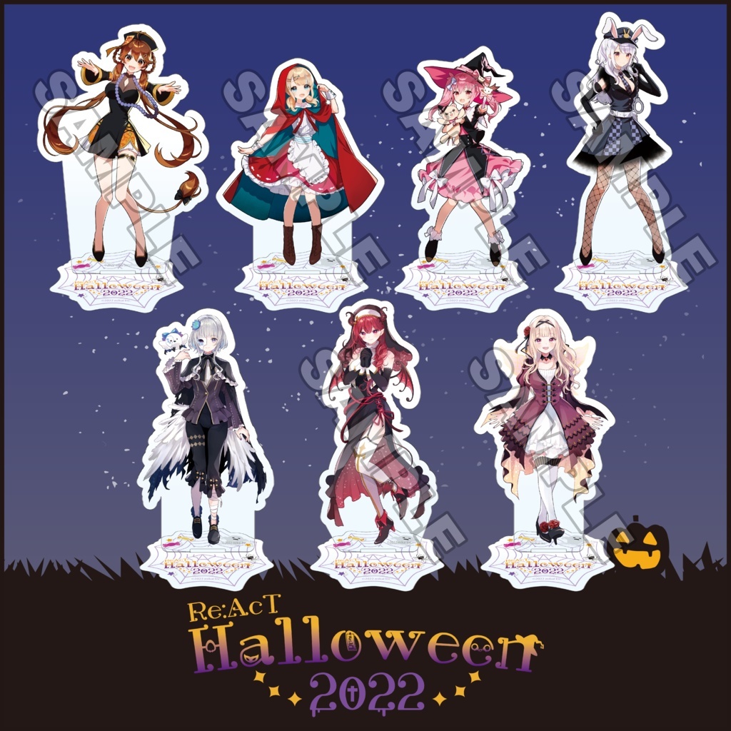 「ACG.GO」Re:AcT VTUBER Halloween #1亞克力立牌