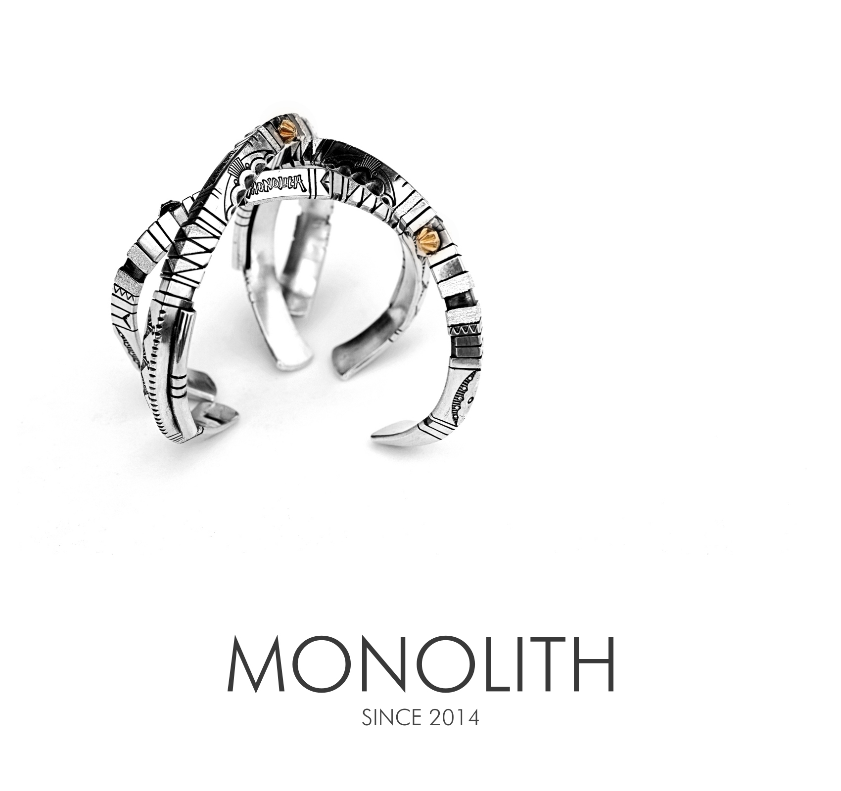 18K線條拼接【手環】