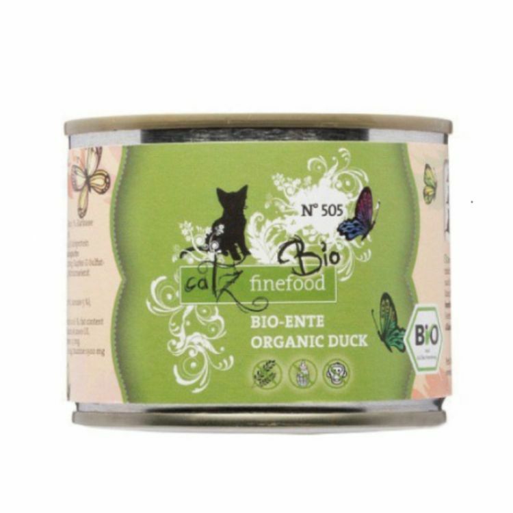 【德國 凱茲CATZ】有機無穀系列主食罐N°505-有機鴨肉 200g