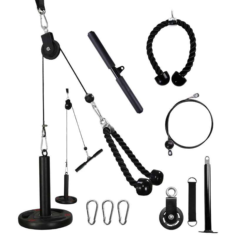 DIY滾輪下拉健身組