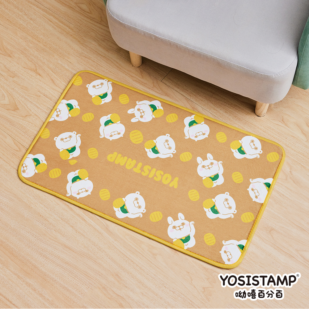 呦嘻百分百腳踏墊 [招財 / 金光閃閃]