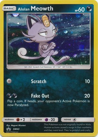 SM43 Alolan Meowth