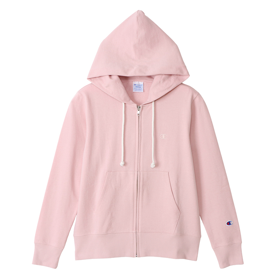 女款- 小C素面連帽外套-粉紅色 （CW-T108-911）