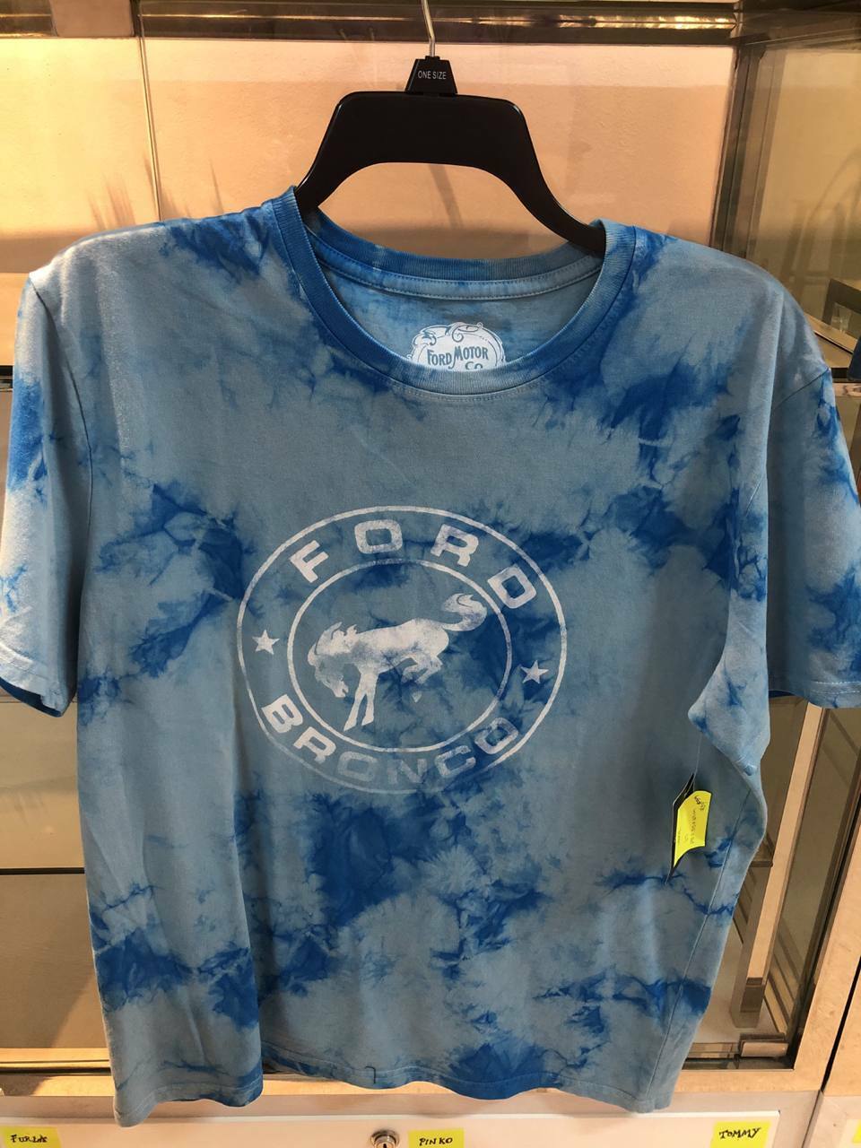 [S] LUCKY BRAND MENS FORD BRONCO TIE DYE TEE,BLUE MULTI, 7M84855-BMU460, FINAL SALE (SLB22)