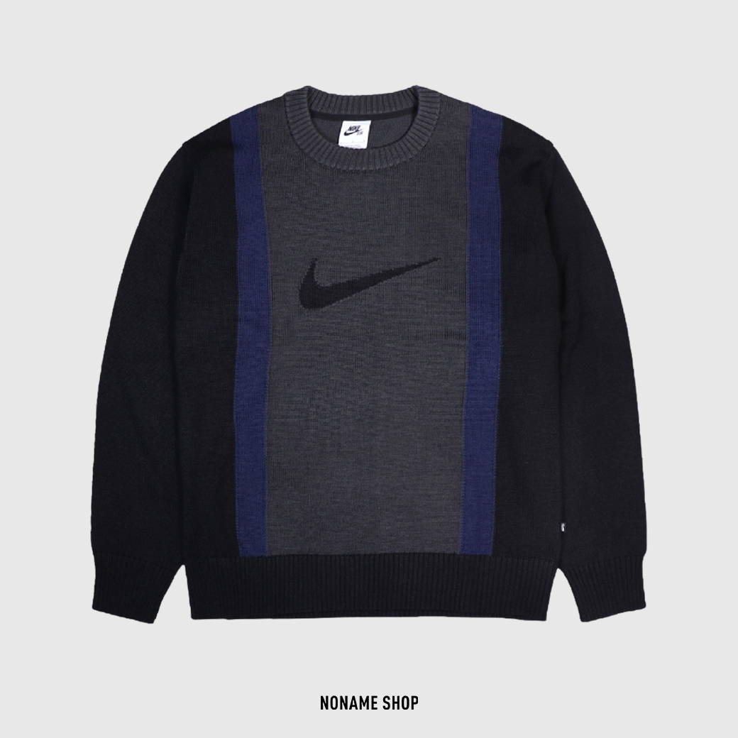 NIKE SB Sweater 拼接 羊毛針織 毛衣 (男款)