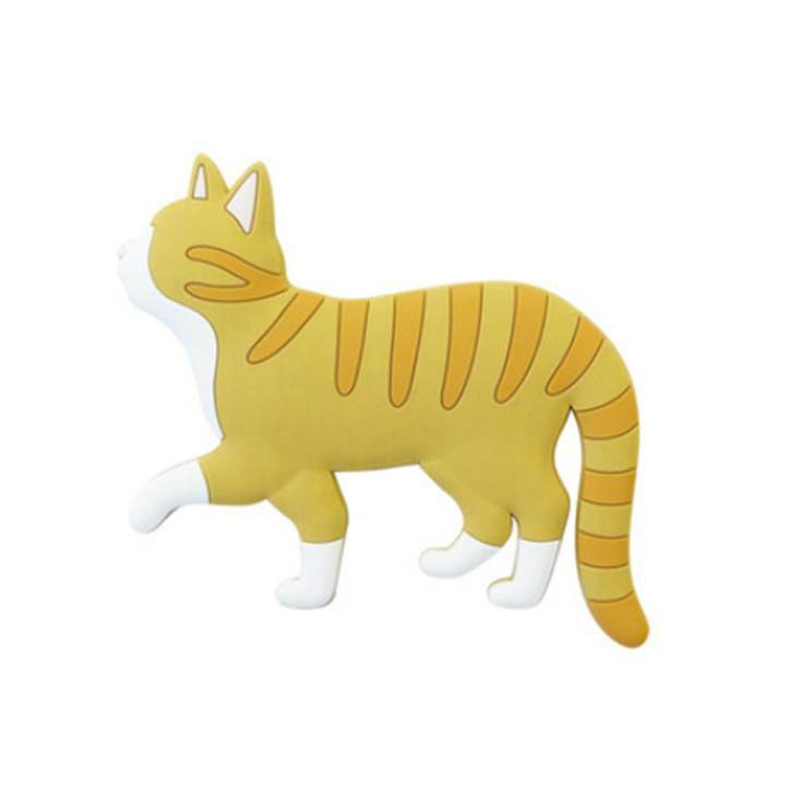 CAT STICKY HOOK 貓咪造型可彎曲多功能掛鉤貼 - 虎紋貓