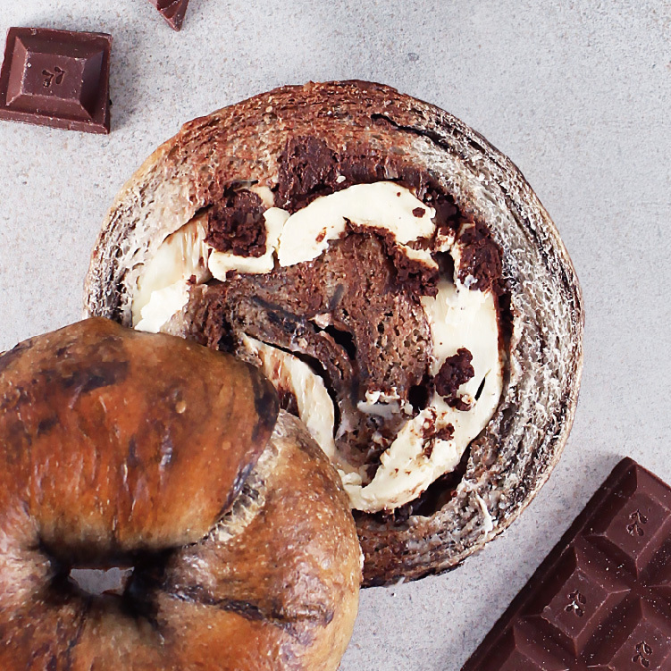 黑洞貝果 (奶素)