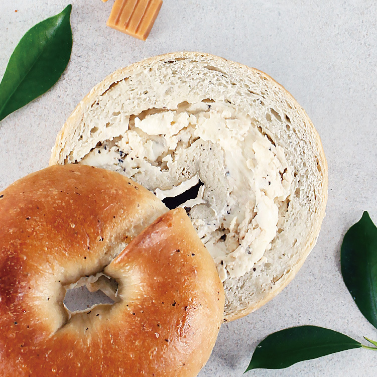 伯爵奶茶貝果 (奶素)