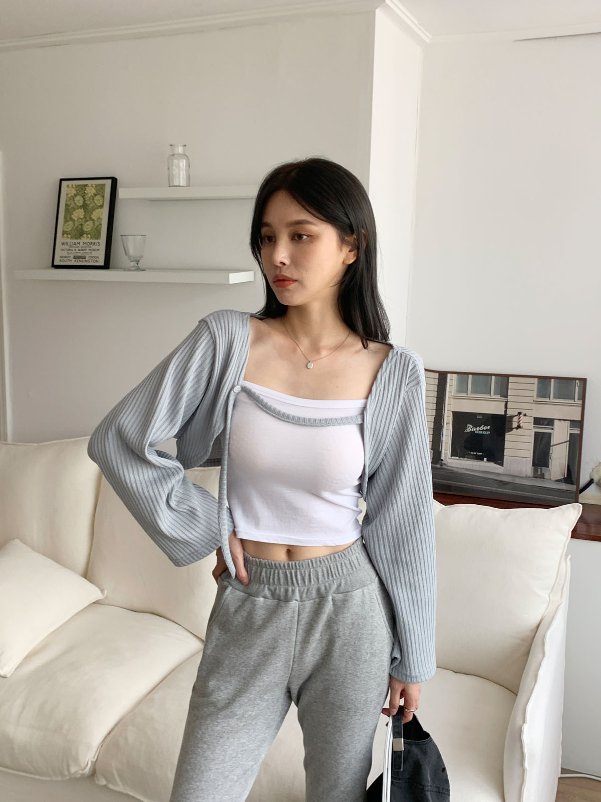 【現貨】韓國女團首選微涼初秋針織小外套