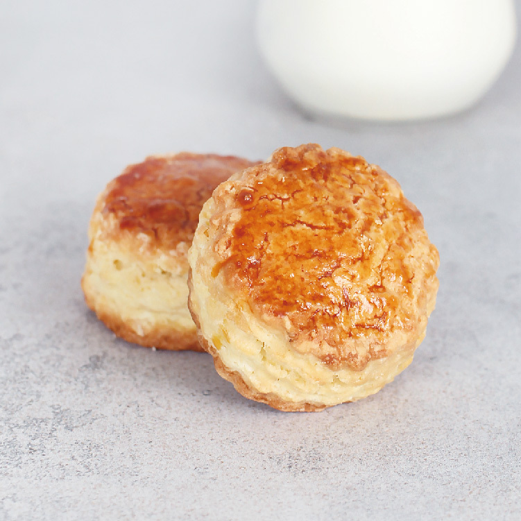 鮮奶司康 2入 (蛋奶素) 回購率第一