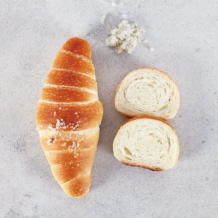 塩可頌奶油捲 (奶素)