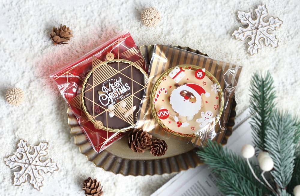 OPP自黏袋-耶誕禮物包 100入/包 9*9cm【4-180909-28】