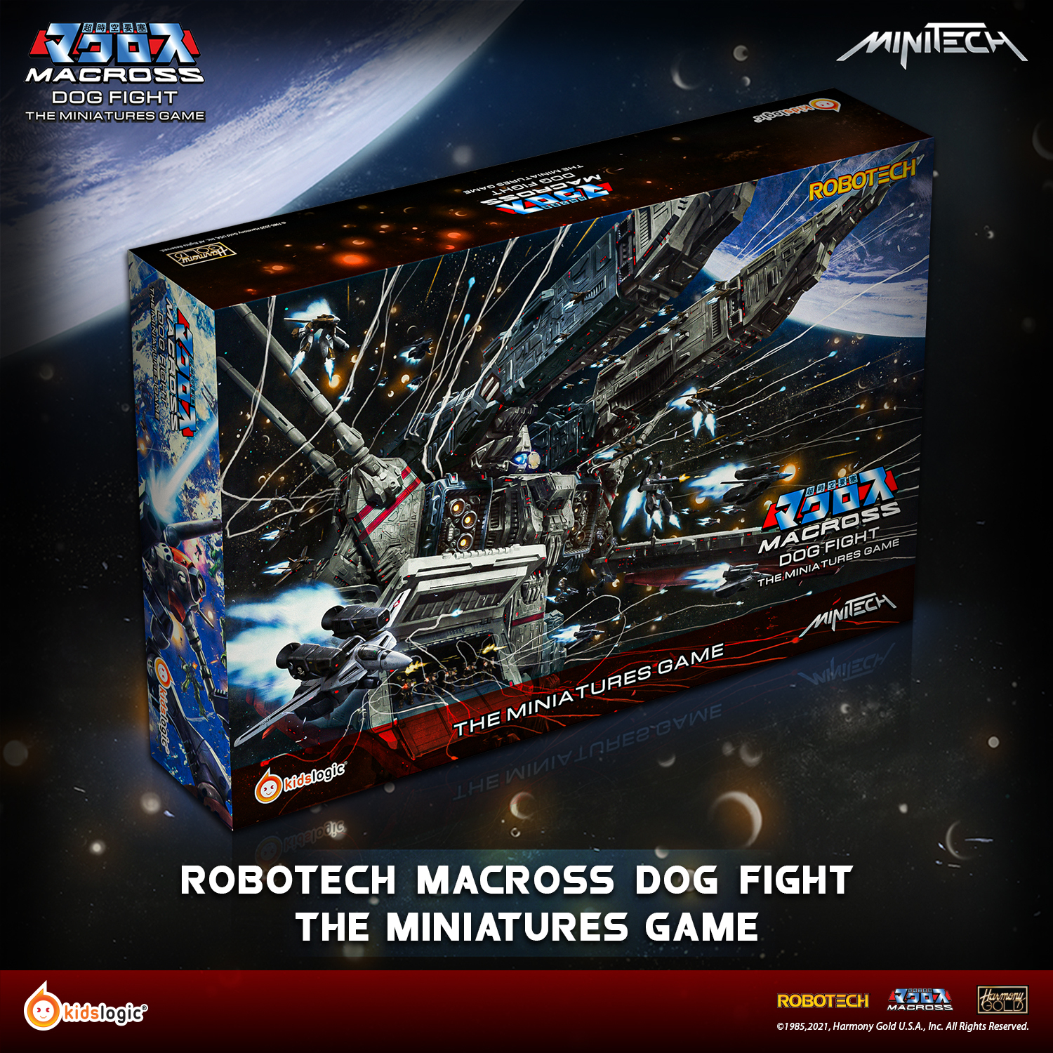 Kidslogic : BG01 Robotech Macross Dog Fight - The Miniatures Game
