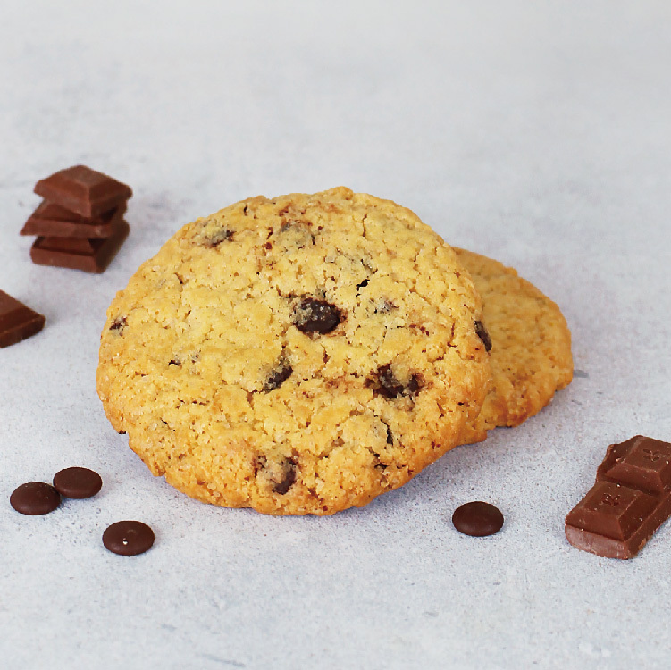 巧克力豆美式軟餅乾（蛋奶素）