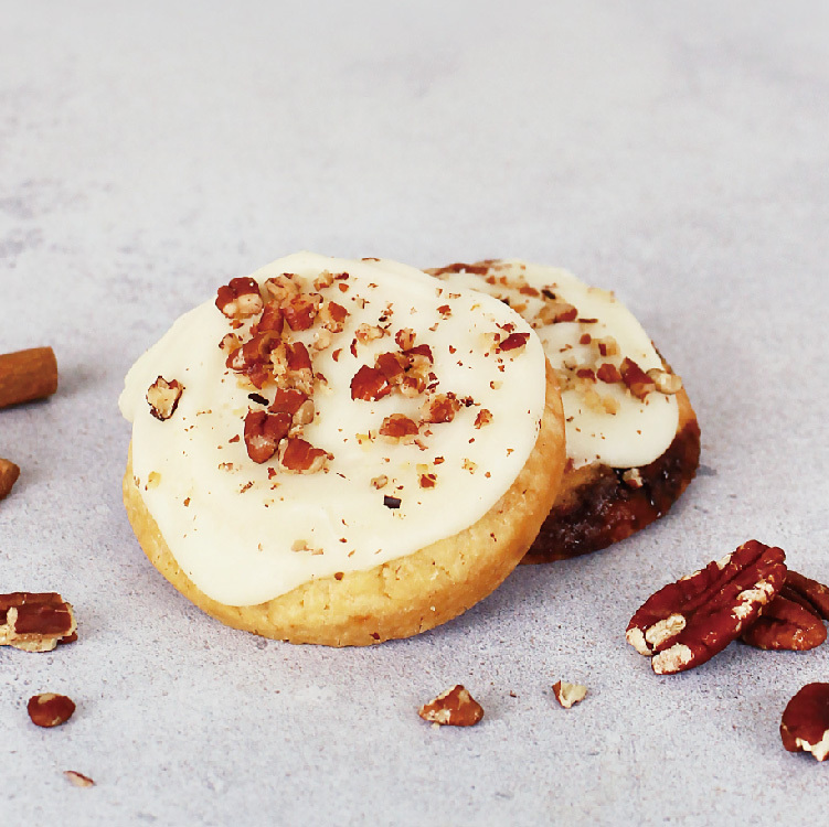 胡桃肉桂捲美式軟餅乾（蛋奶素）