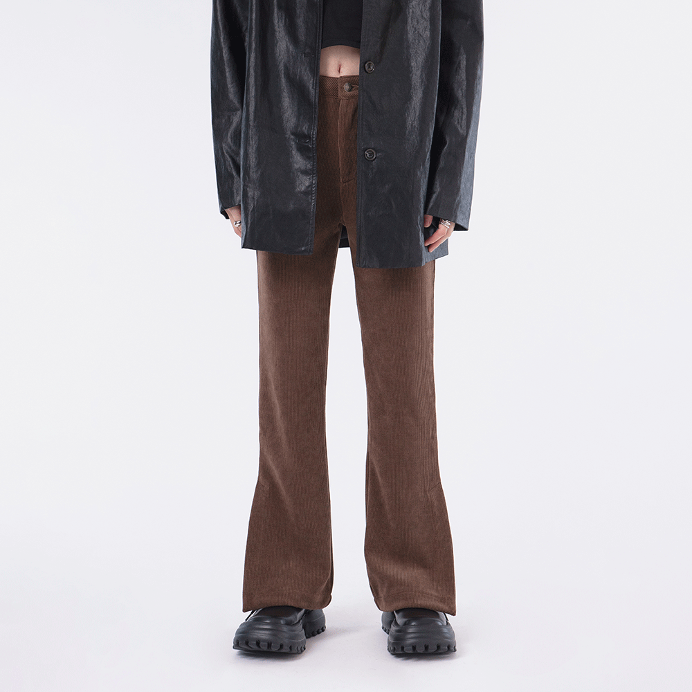 燈芯絨喇叭長褲