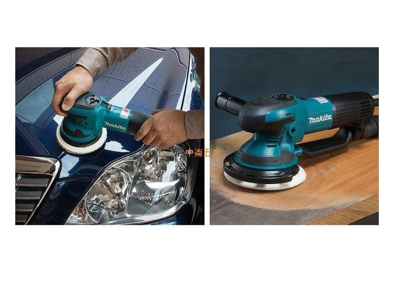 ＊中崙五金【附發票】(日本製) 牧田 6吋砂磨機 打蠟機 DA GA 雙模機 可接集塵器 BO6050J BO605