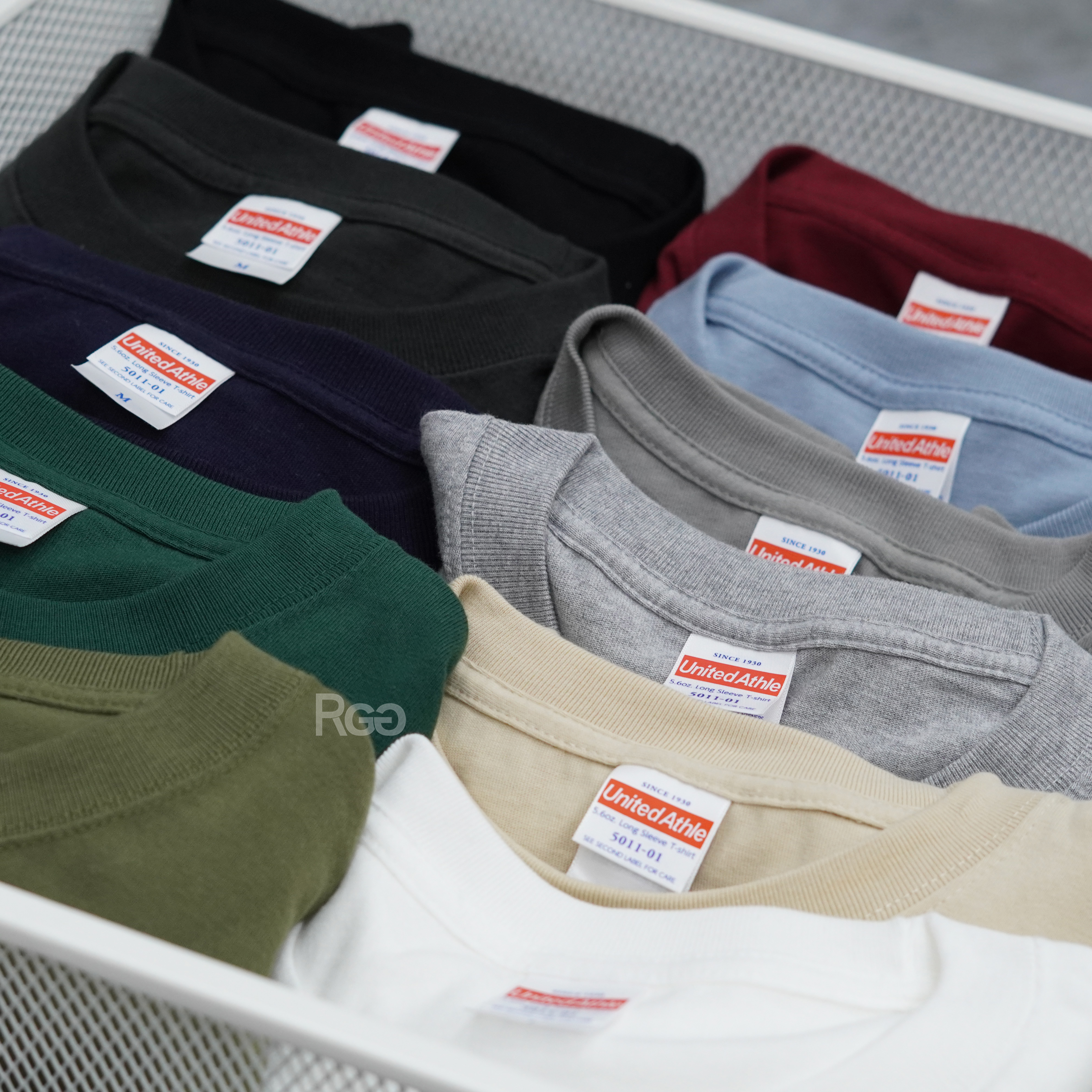 United Athle 日本🇯🇵UA 頂級棉柔 5.6 OZ 長T