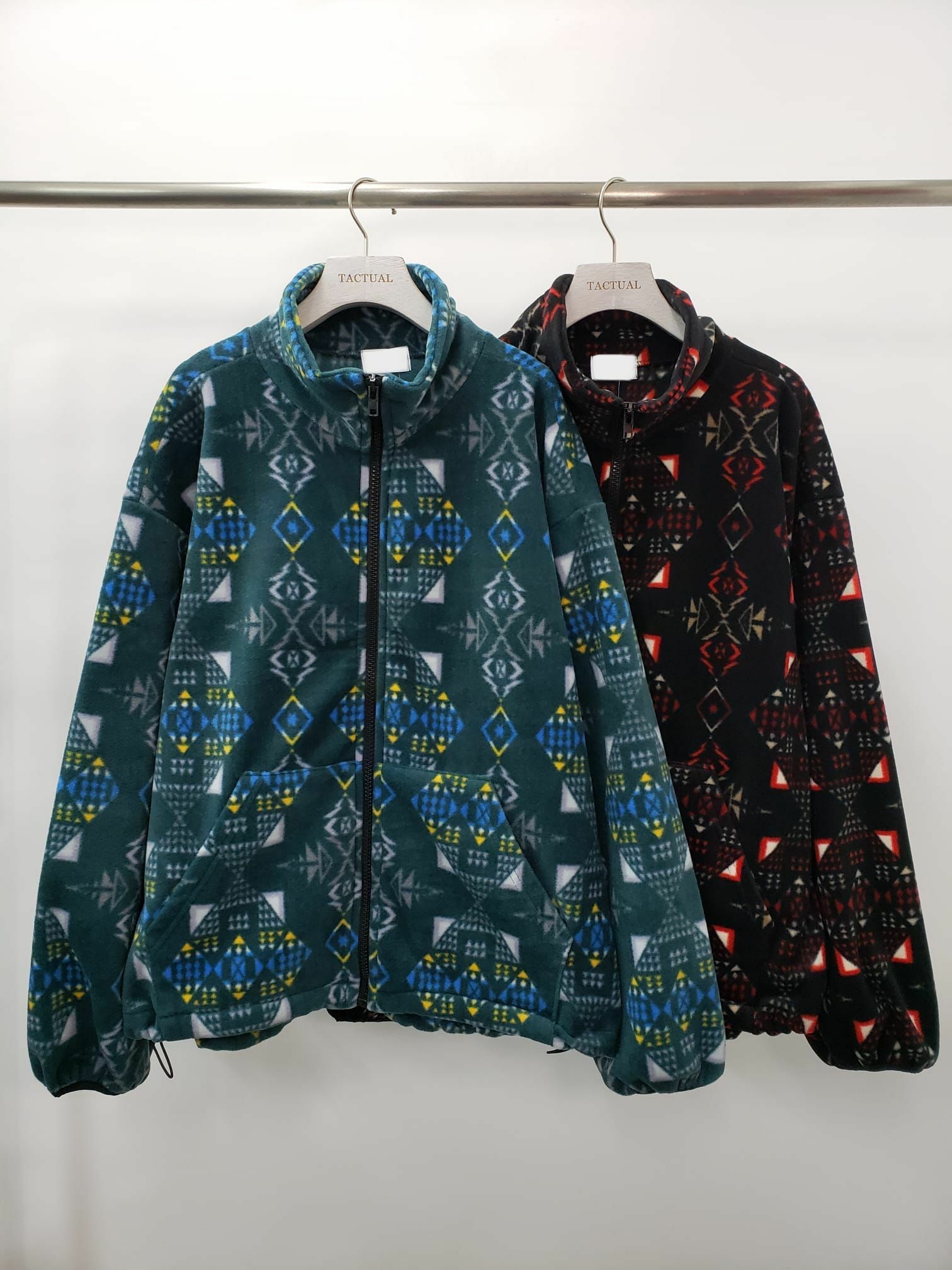 企領民族花毛毛褸 JK2066